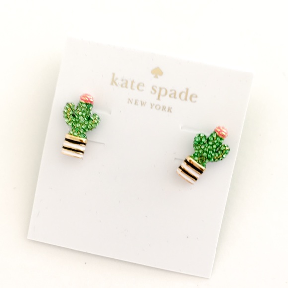 kate spade Jewelry - Kate spade cactus earrings